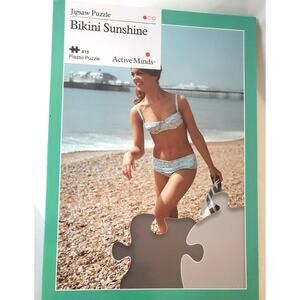 Active Minds Puzzle 13 Pc BIKINI SUNSHINE For Alzheimers Dementia Factory Sealed